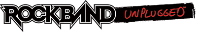 Rock Band Unplugged logo for PSP